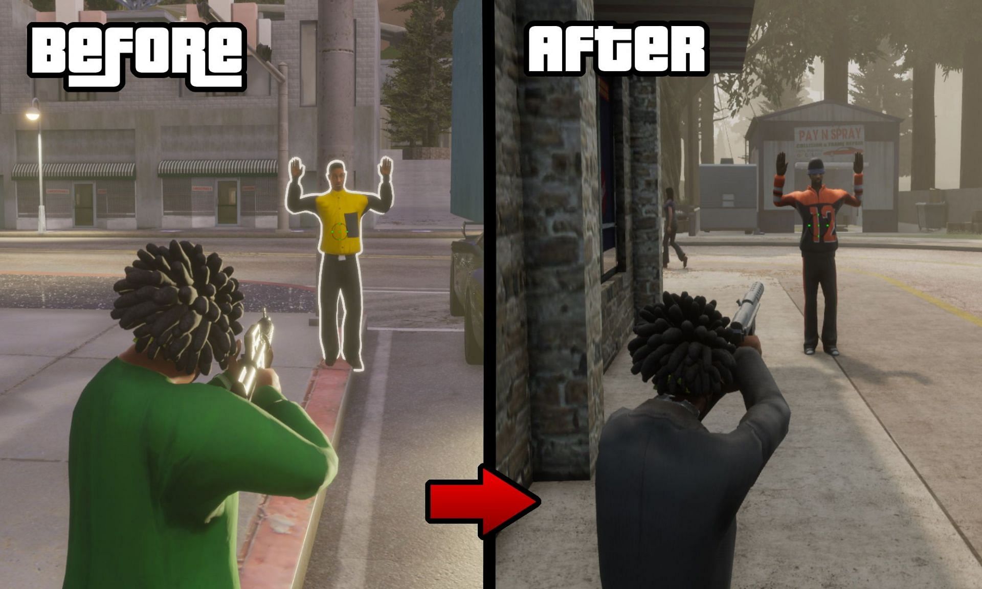 GTA Trilogy mods can enhance the overall gameplay (Image via Sportskeeda)