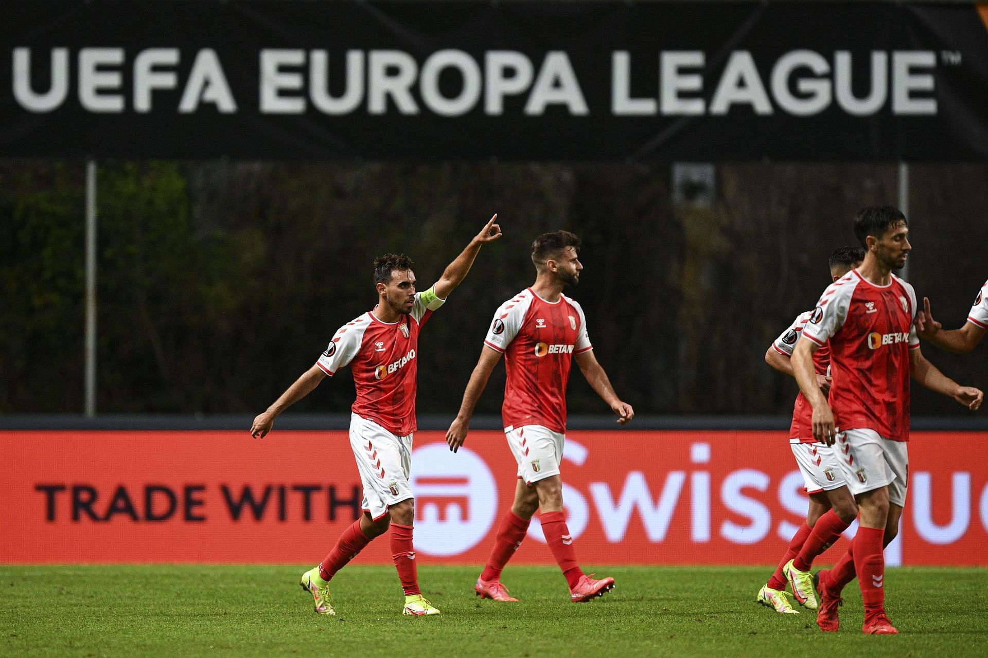 Sporting Braga will face FC Midtjylland on Thursday