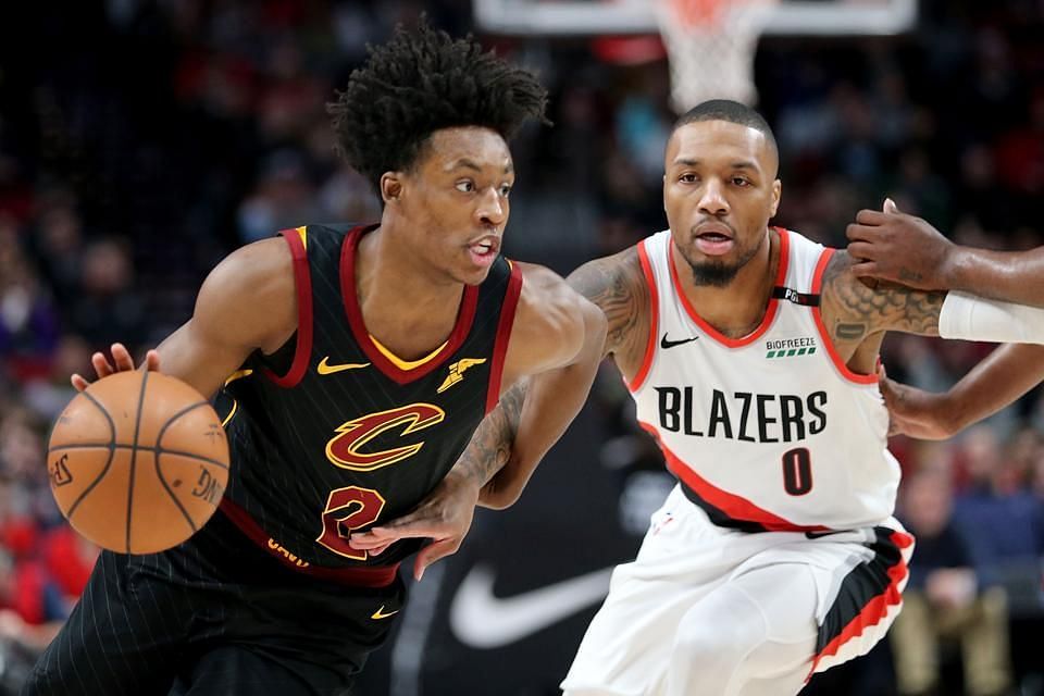 Collin Sexton and Damian Lillard will try to outduel each other in the game between the Portland Trail Blazers and Cleveland Cavaliers on Wednesday [Photo: Forbes]