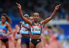 Ethiopia’s Dawit Seyaum breaks world record in 5km mixed race