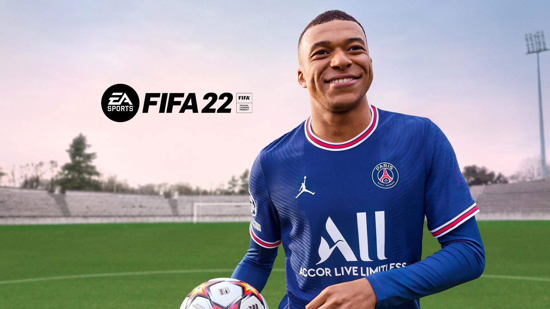 FIFA 22 (Image via Wallpaper Access)