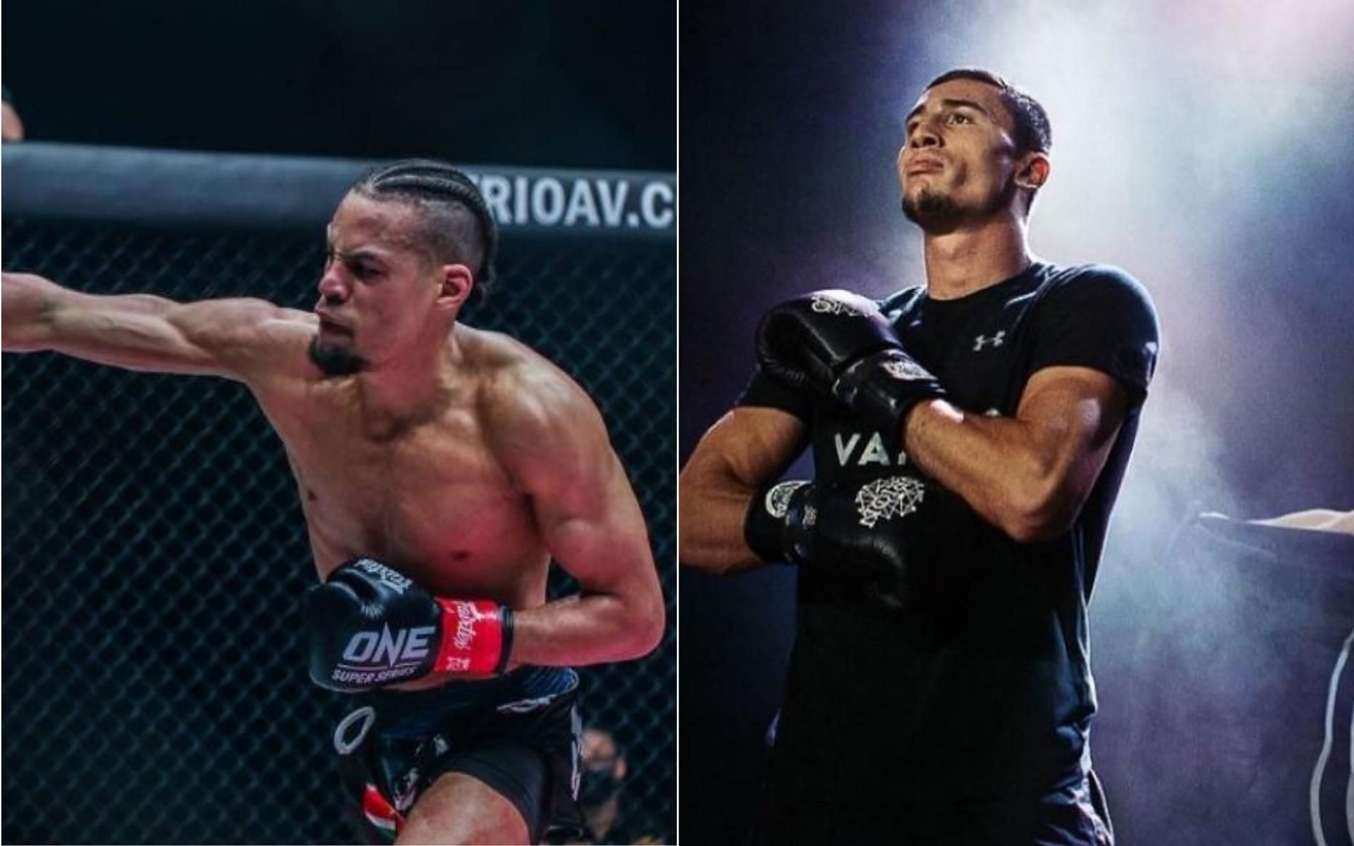 ONE Championship lightweight kickboxing champion Regian Eersel (left) faces promotional newcomer Islam Murtazaev (right) at ONE: Winter Warriors. (Images Credits: @koolhydraat and @islam_murtazaev on Instagram)