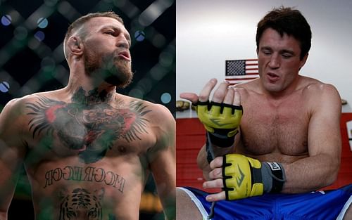 Conor McGregor (left) & Chael Sonnen (right)