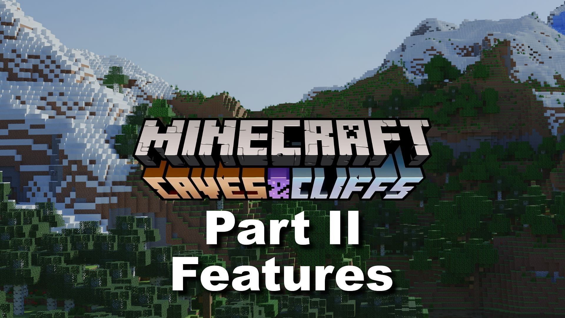 Minecraft 1.18 update features (Image via Sportskeeda)