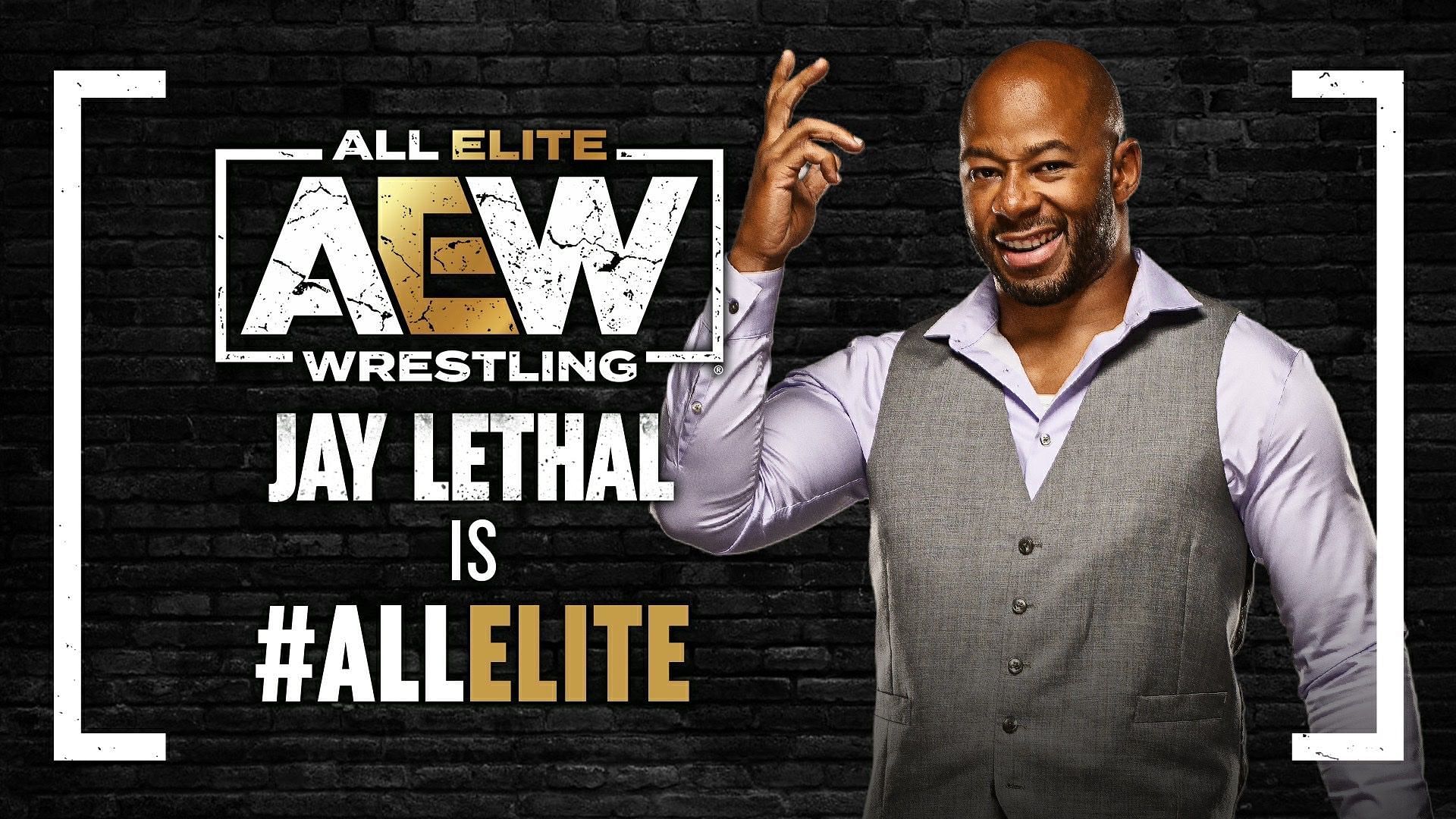 Jay Lethal Signed with AEW at Full Gear