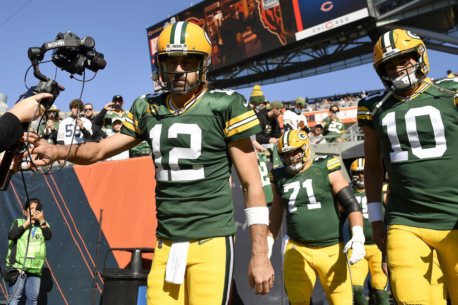 Green Bay Packers QB Aaron Rodgers, unmasked and still searching