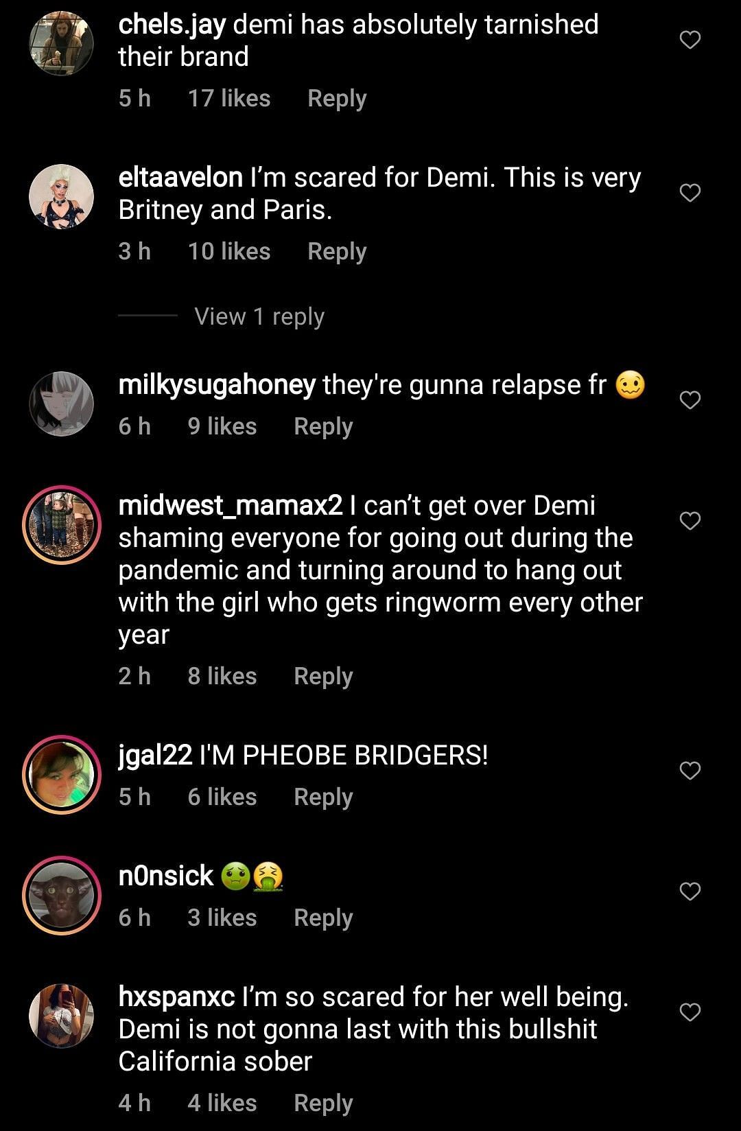 Internet reacts to Demi Lovato and Tana Mongeau being seen together 1/2 (Image via defnoodles/Instagram)