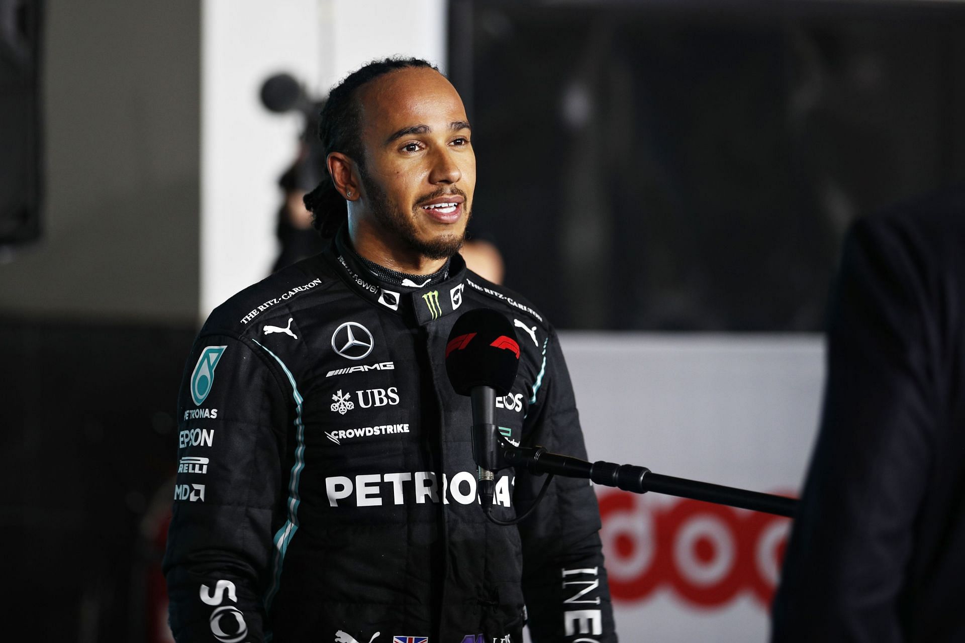 Pole position qualifier Lewis Hamilton (Photo by Hamad I Mohammed - Pool/Getty Images)