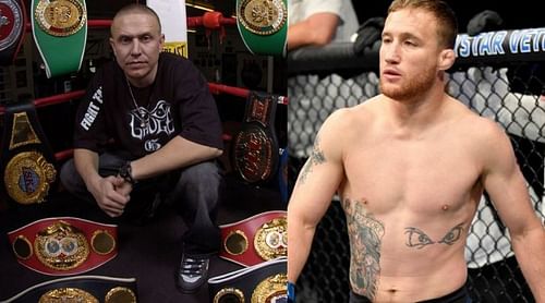 Trevor Wittman (left) and Justin Gaethje (right)