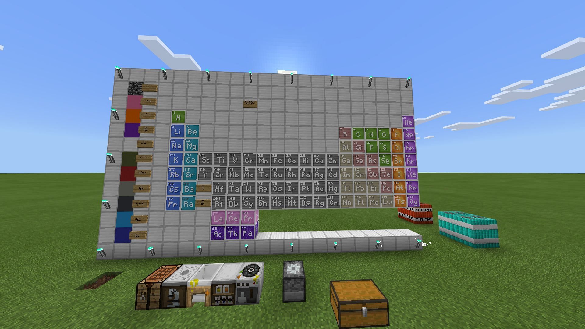 Chemistry is an essential part of Education Edition (Image via Minecraft)