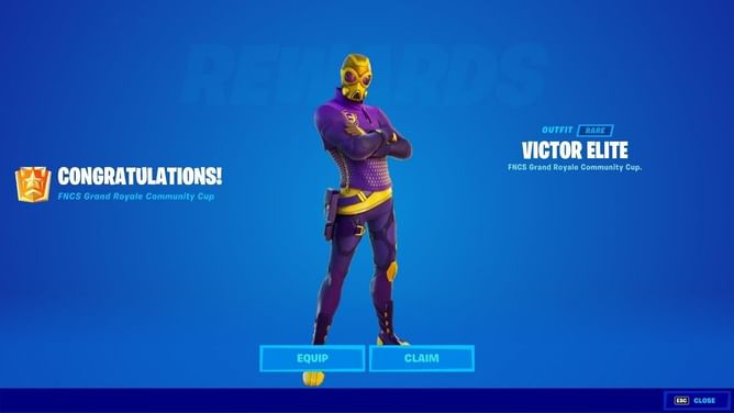 Fortnite accidently grants free Victor Elite skins to players