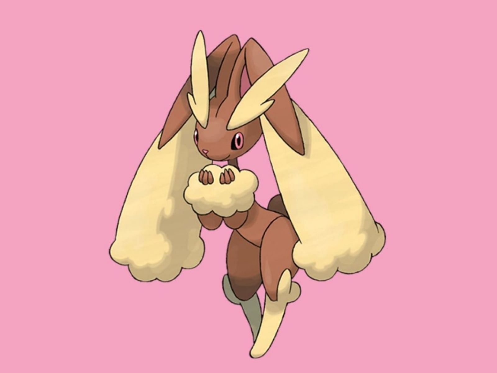 Lopunny is a Normal-type Pokemon, leaving it weak only to Fighting-type moves (Image via The Pokemon Company)