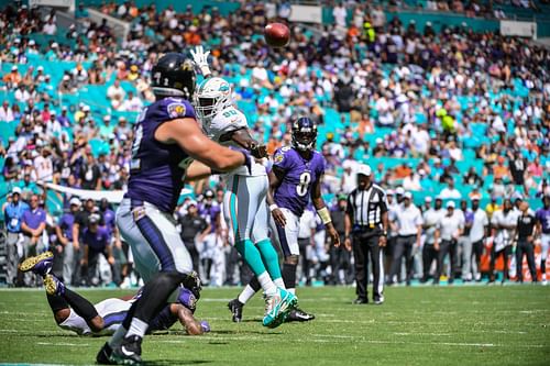 Baltimore Ravens v Miami Dolphins