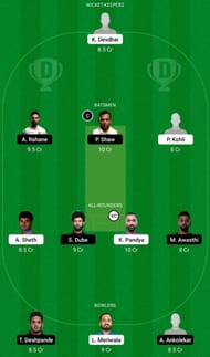 BRD vs MUM Dream11 Fantasy Tip #2