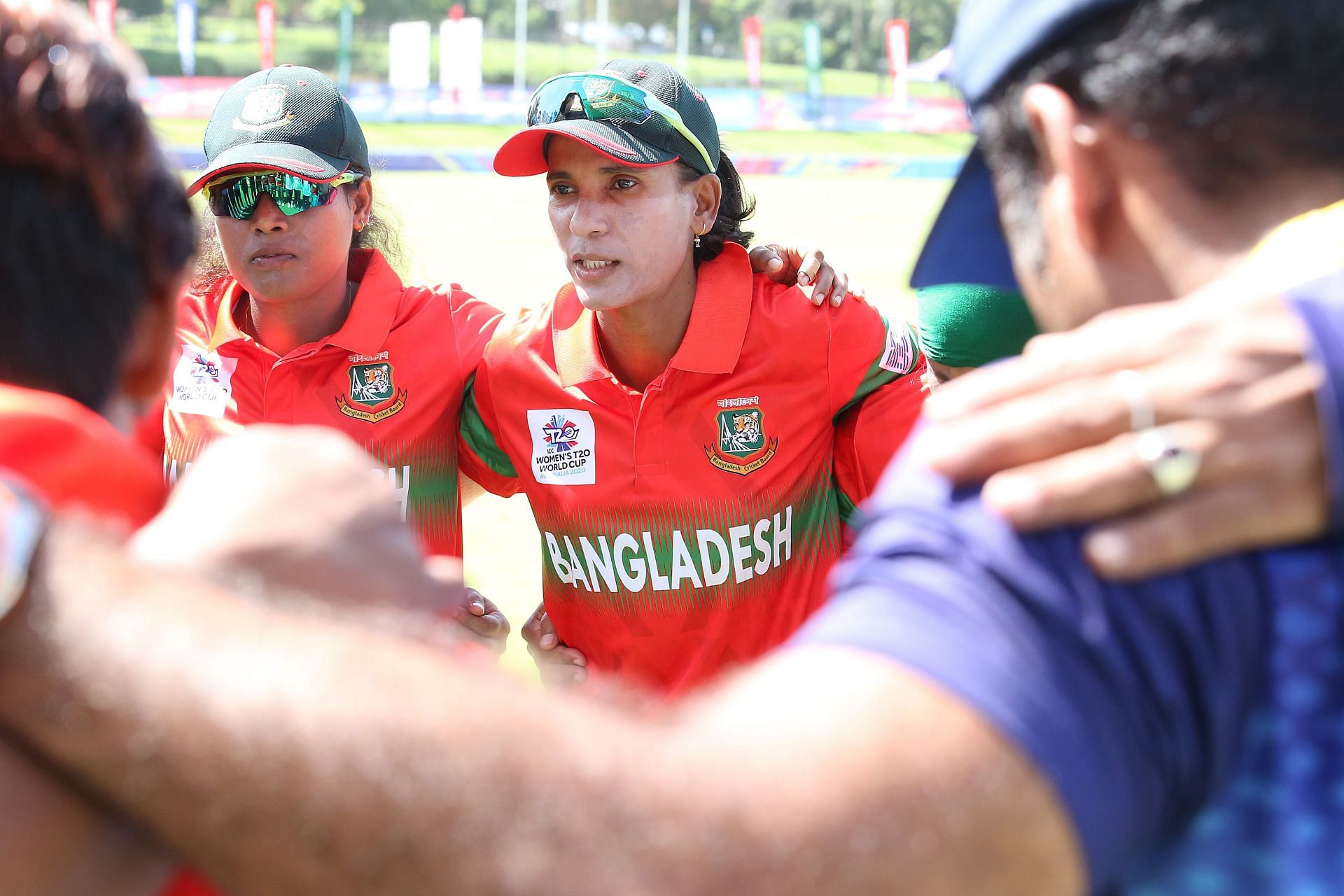 Salma Khatun representing Bangladesh Women&#039;s Cricket team