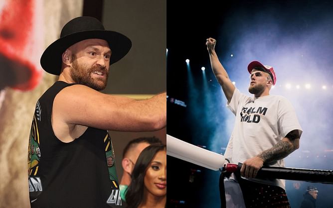 "You can't hate the guy" - Jake Paul says he 'loves' Tyson Fury as he reveals a voice message from 'The Gypsy King'