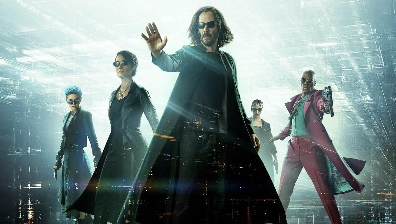 Matrix Resurrections hits theaters in December and the collab will supposedly arrive then, too.(Image via The Matrix)