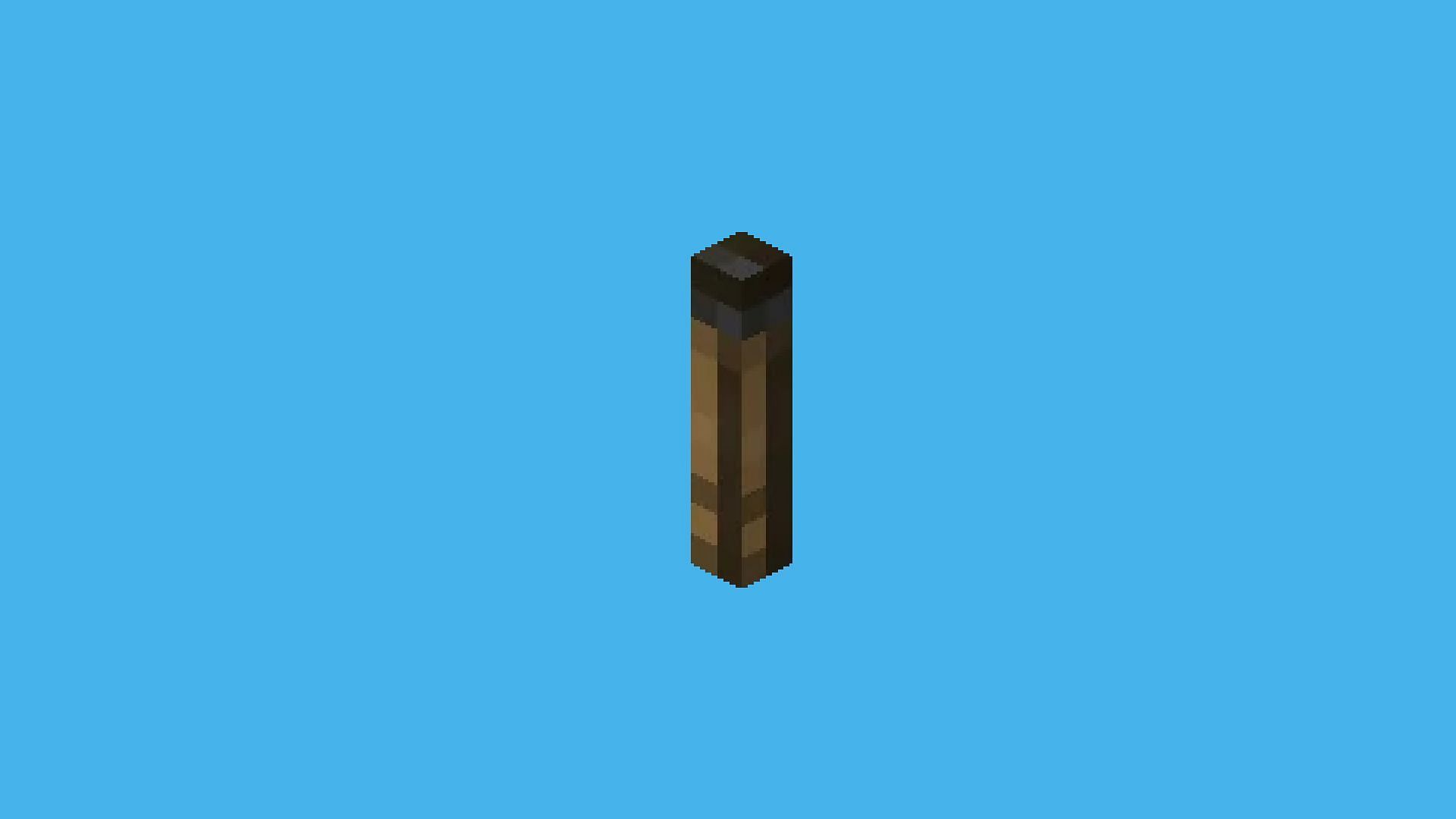 Burnt-out torch (Image via Minecraft)