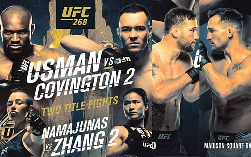 UFC 268 poster [@ufc via Twitter]