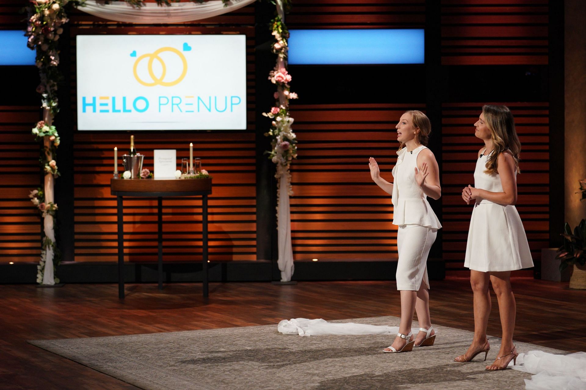 Shark Tank contestants Julia Rodgers, Esq. and Sarabeth Jaffe (Image via ABC) Enter caption Enter caption Enter caption