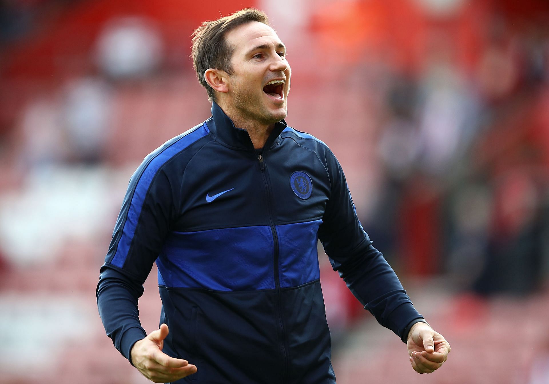 Former Chelsea player and manager Frank Lampard during a game against Southampton.
