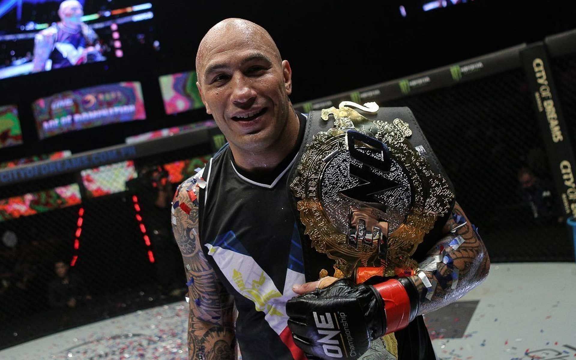 Former ONE heavyweight world champion Brandon Vera is also an actor in the Philippines [Photo courtesy of ONE Championship]