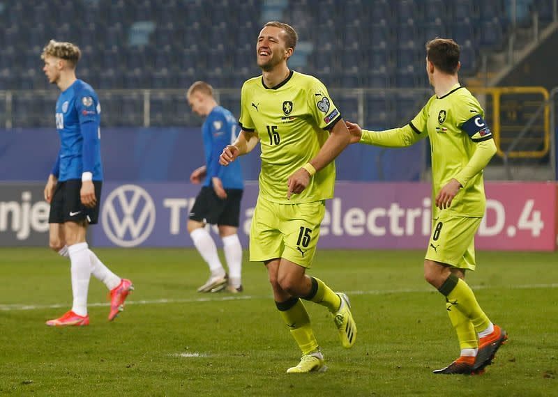 Soucek scored a hat-trick in Czech Republic&#039;s opening qualifier