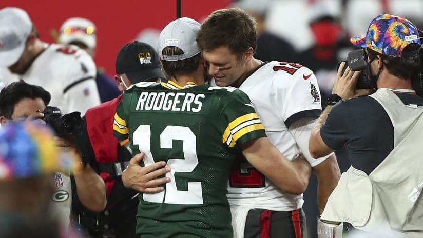 Rodgers and Brady | Image Source: NFL.com