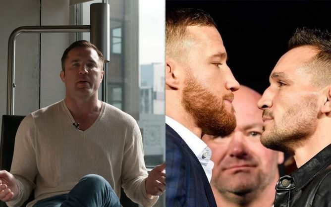 "Chandler is a straight-up bada**" - Chael Sonnen believes Michael Chandler continued trading punches with Justin Gaethje despite breaking his hand mid-fight