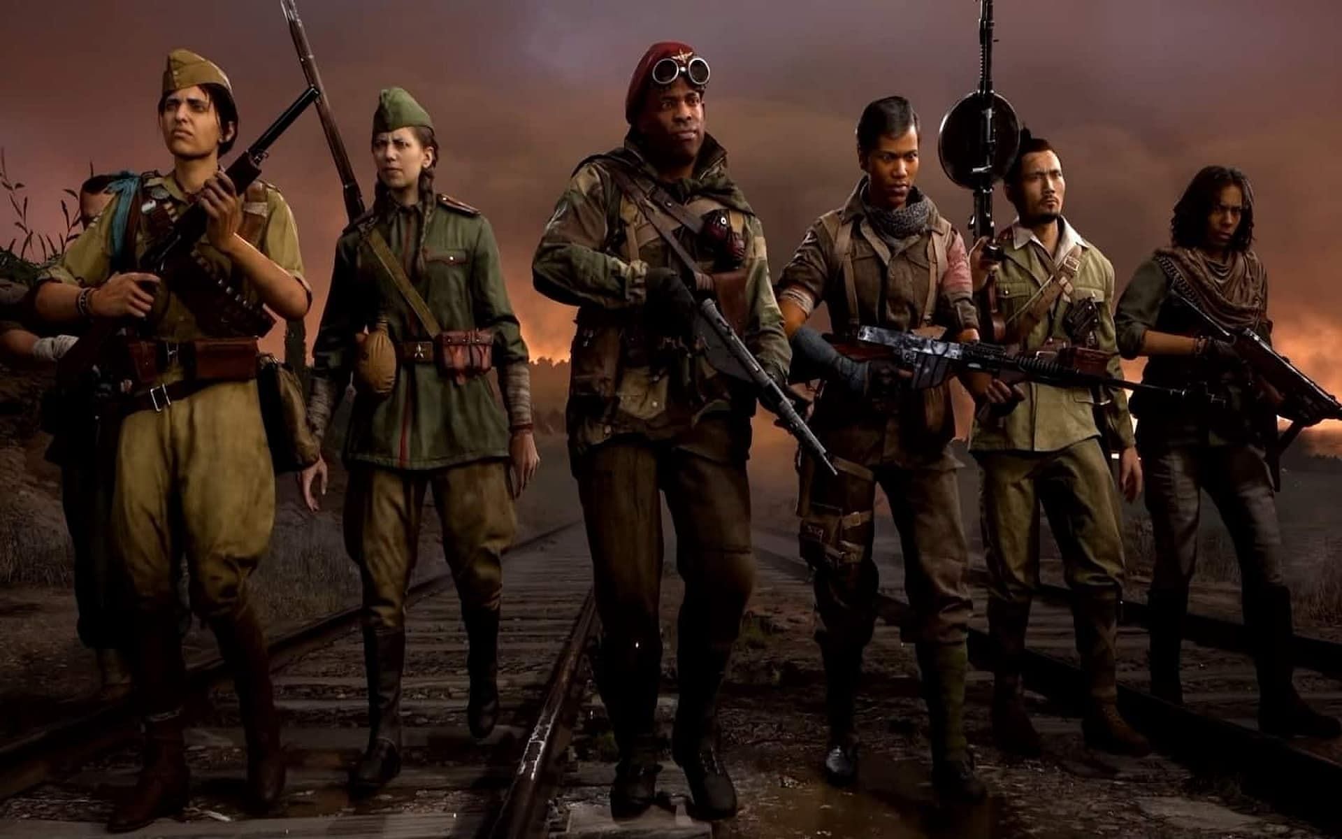 Operators in Call of Duty: Vanguard. (Image via Activision)