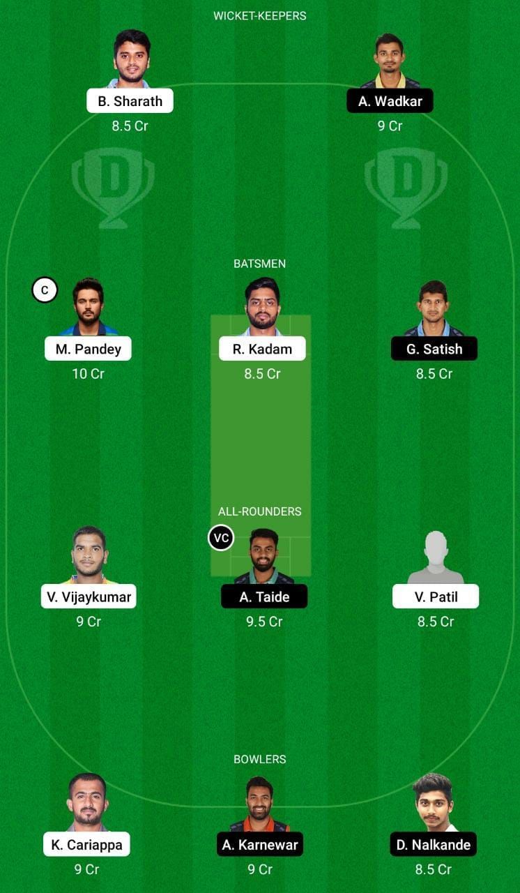 KAR vs VID Dream11 Fantasy Tip #1