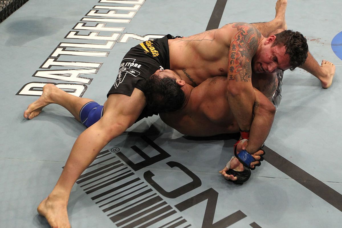 Frank Mir produced a stirring comeback to submit Antonio Rodrigo Nogueira in a one-round classic at UFC 140