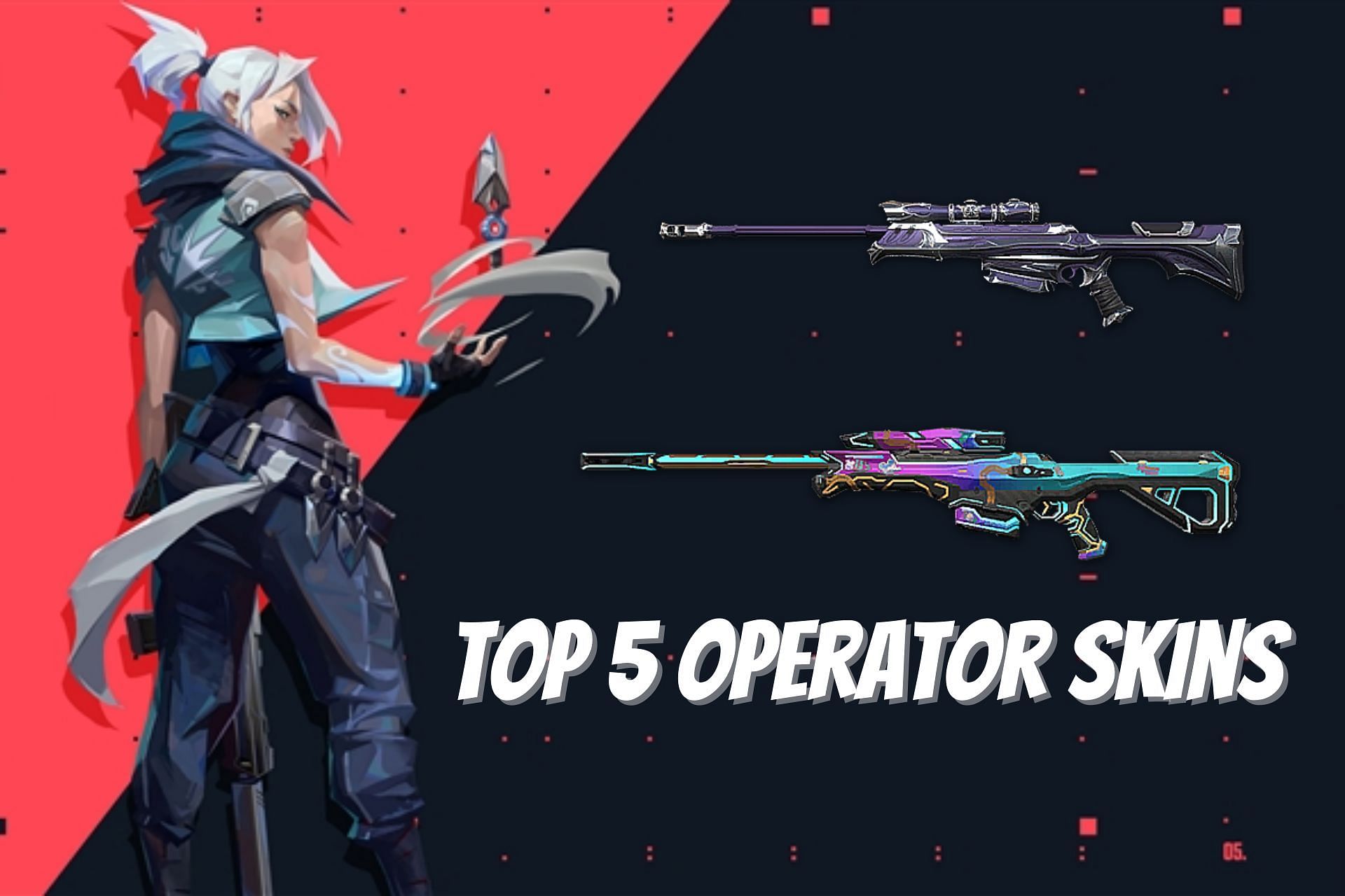 What are the best Operator skins that Valorant players can purchase in Episode 3 Act 3? (Image via Sportskeeda)