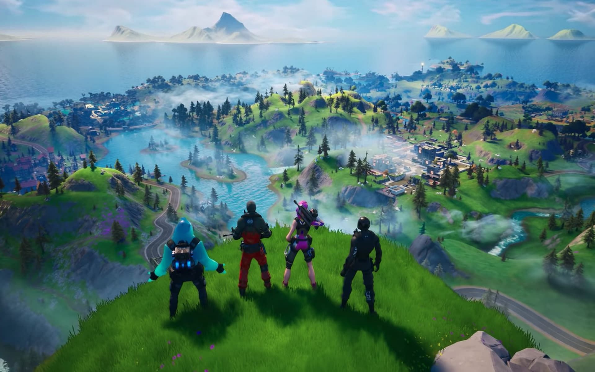 A promotional image for Fortnite. (Image via Epic Games)