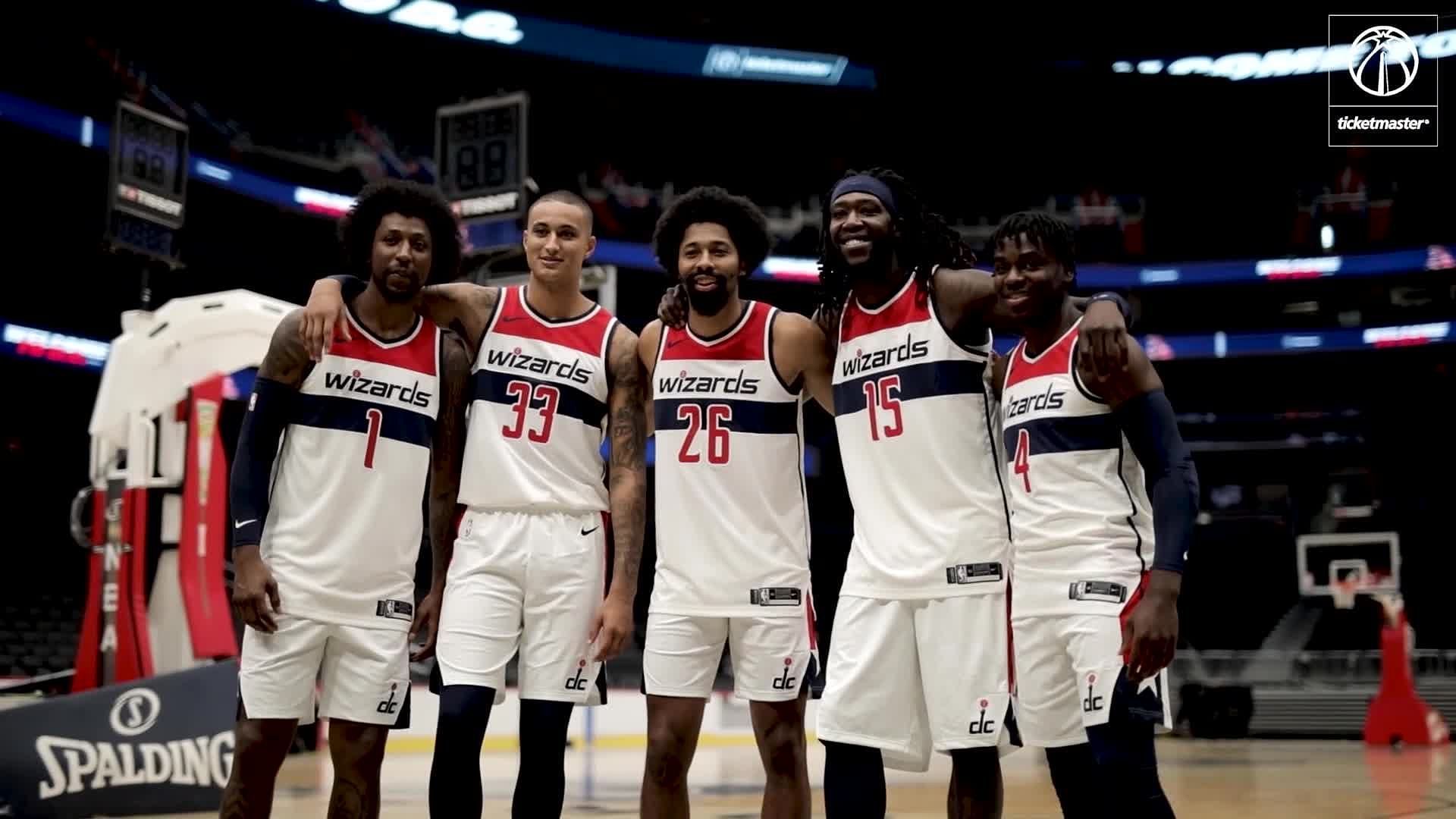 Kyle Kuzma and two other former teammates of LeBron James are making the Washington Wizards one of the best in the NBA right now. [Photo: NBA.com]