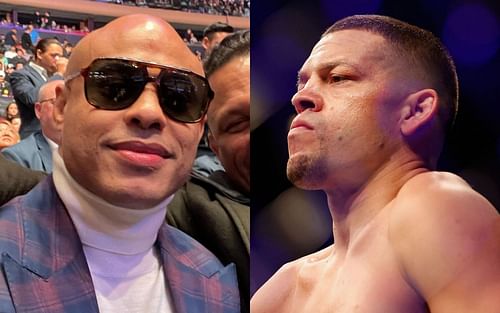 Ali Abdelaziz (left) and Nate Diaz (right) [Left photo via @aliabdelaziz000 on Instagram]