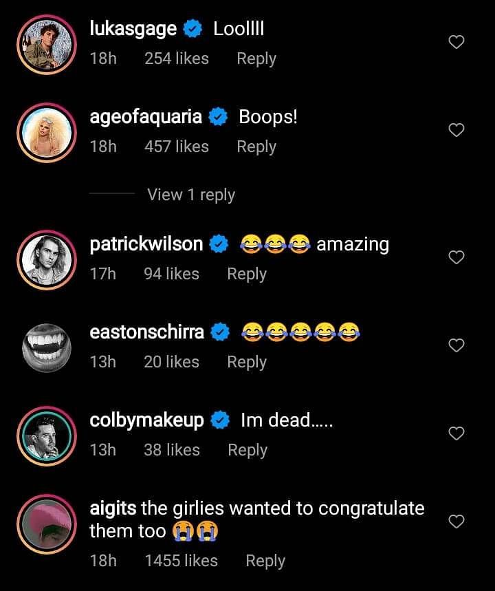 Charli XCX Instagram Comments 1/3 (Image via Instagram/Charli XCX)