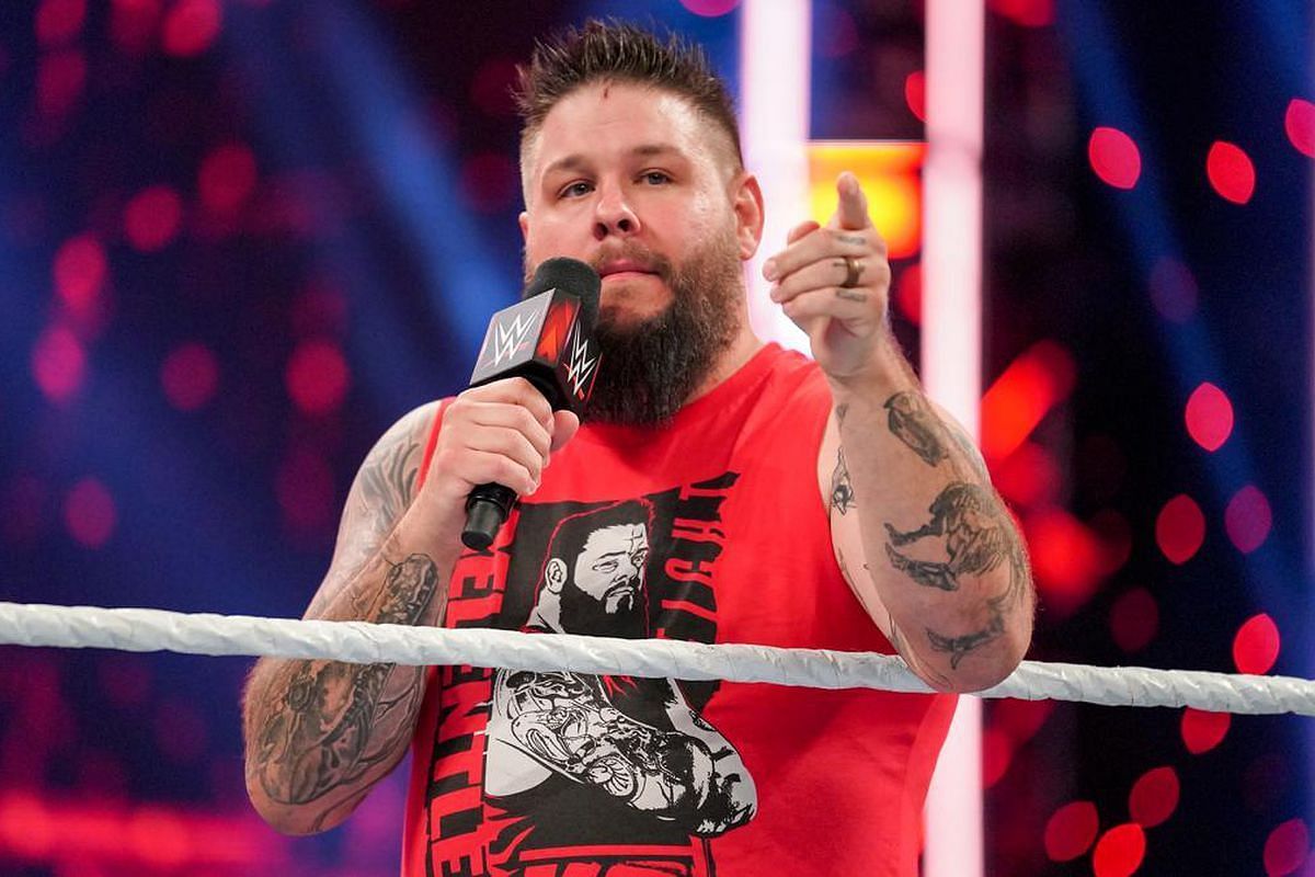 Kevin Owens was annoyed by Austin Theory.