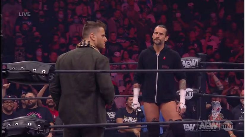 Things are heating up between MJF and CM Punk.