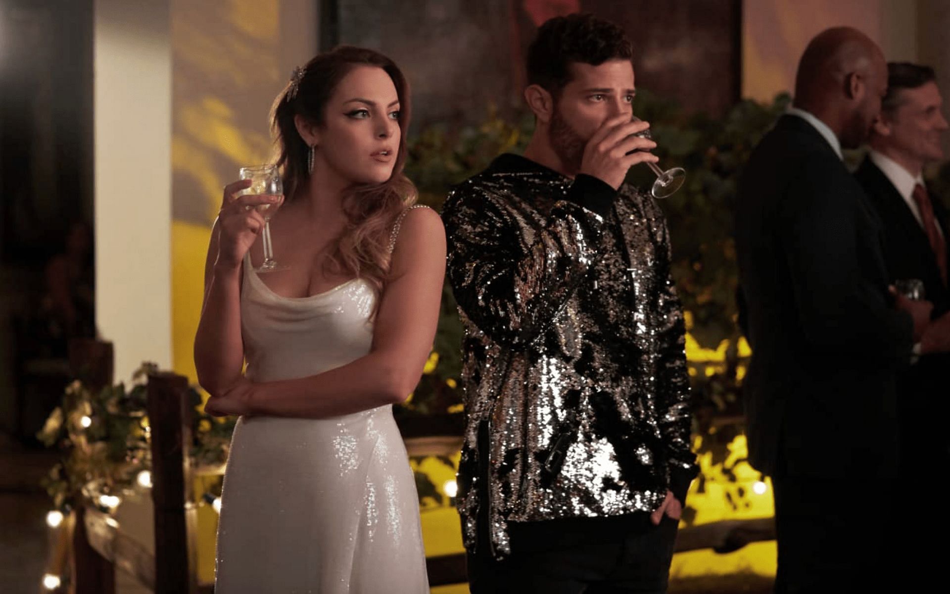 Still from CW&#039;s Dynasty (Image via IMDb)