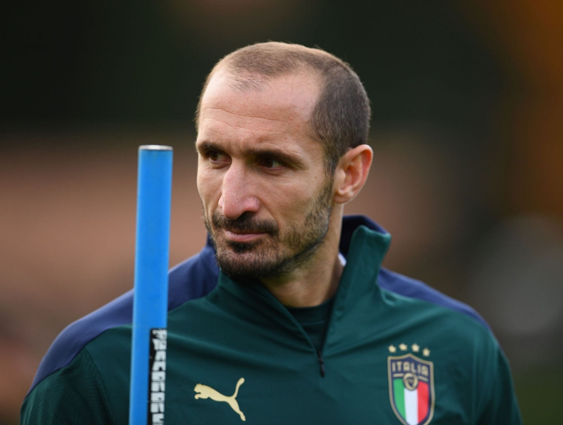 Italy&#039;s Euro 2020-winning captain Giorgio Chiellini.