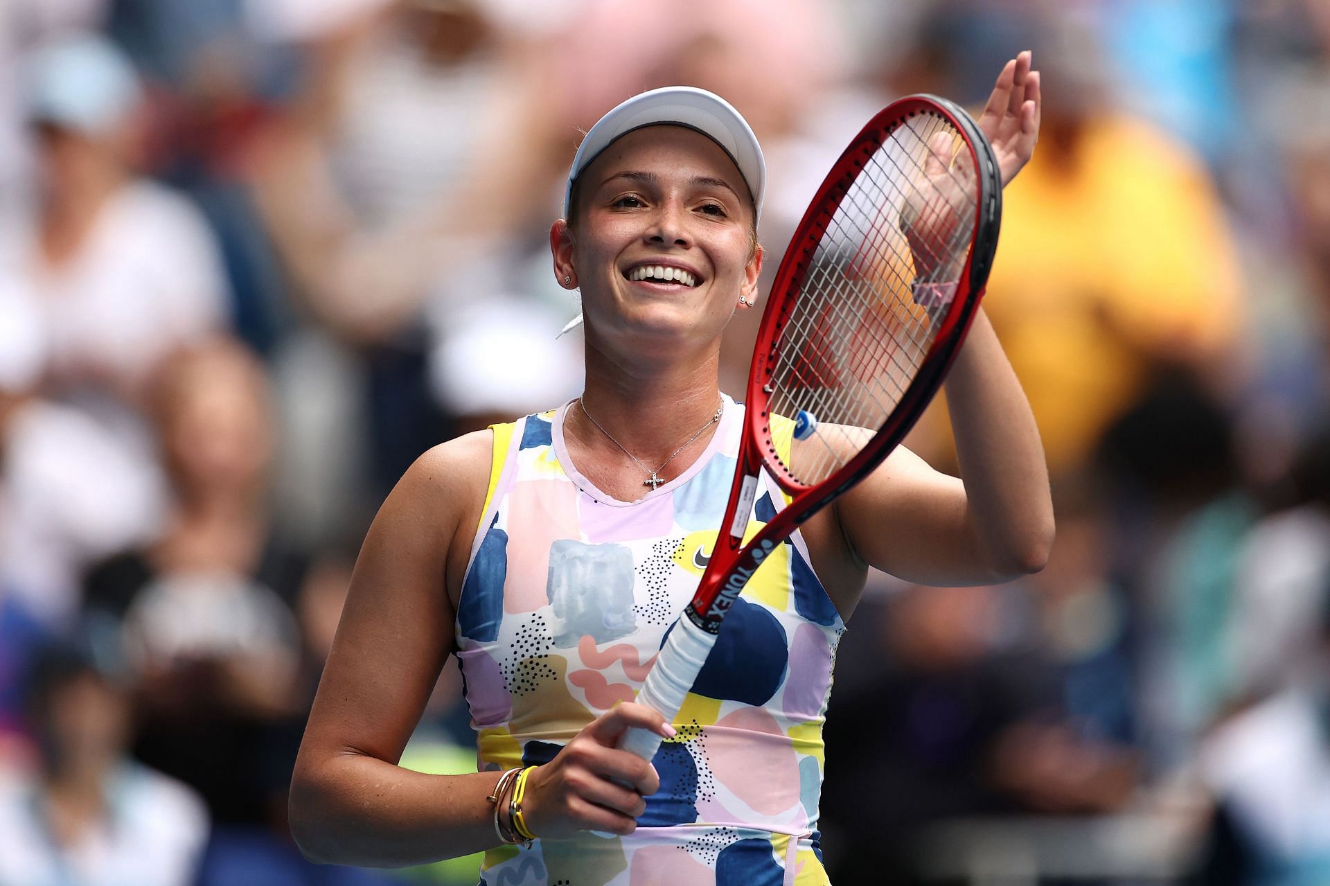 Donna Vekic at the 2020 Australian Open - Day 4