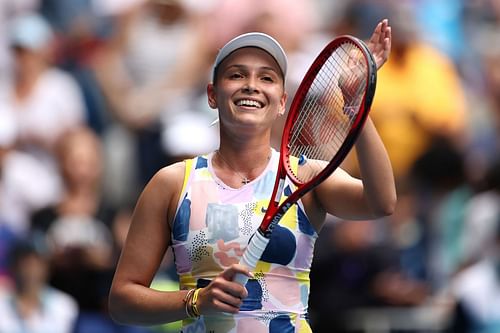 Donna Vekic at the 2020 Australian Open - Day 4