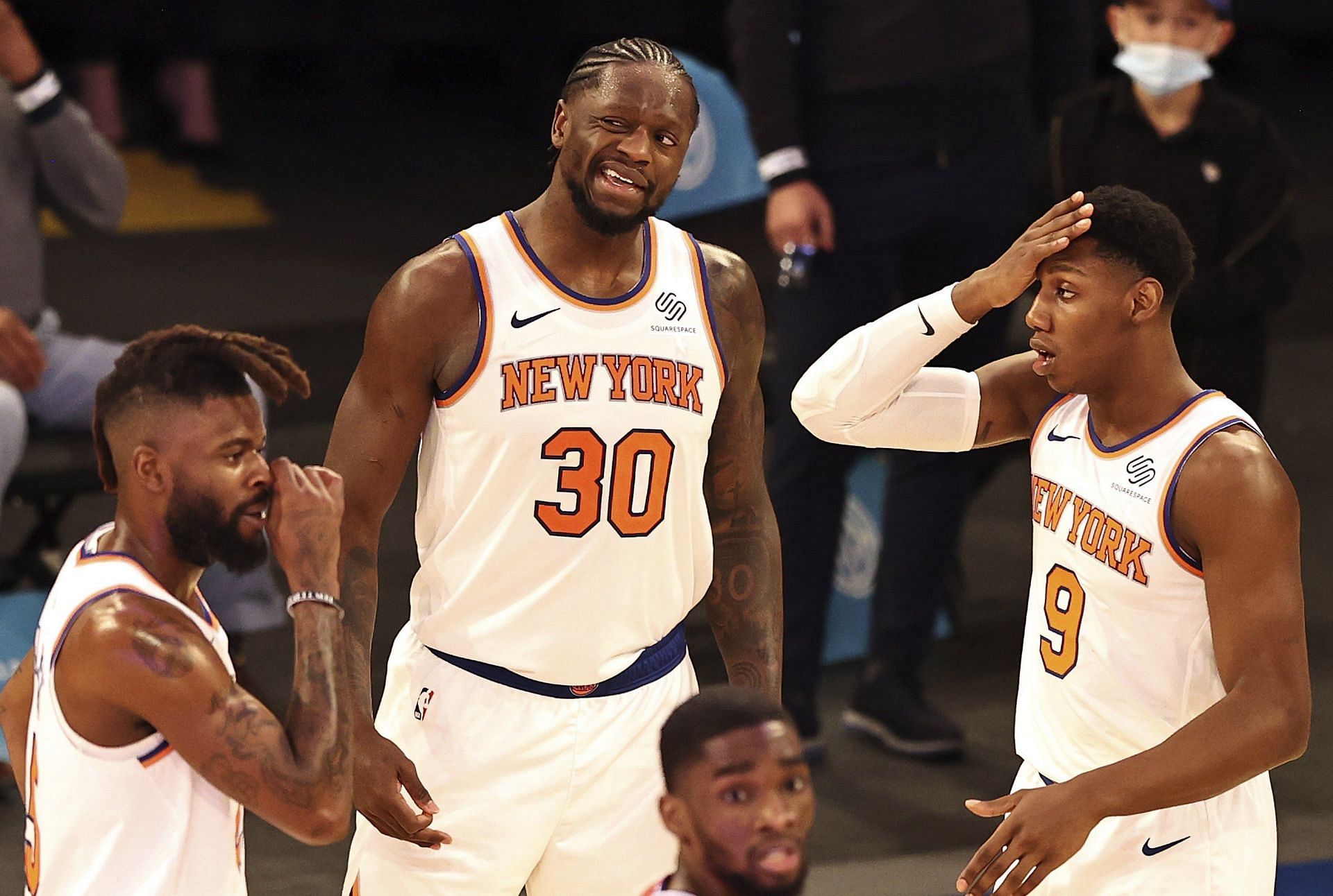 The New York Knicks have not won two consecutive games since late October this season. [Photo: Bleacher Report]