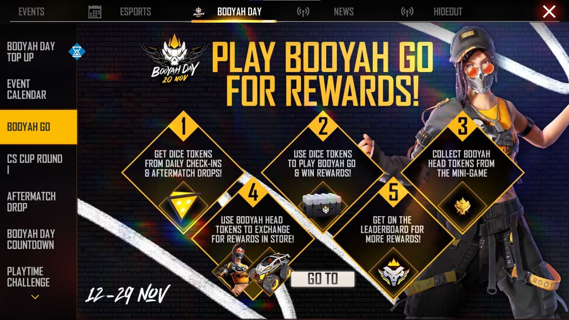 Booyah Go (Image via Free Fire)