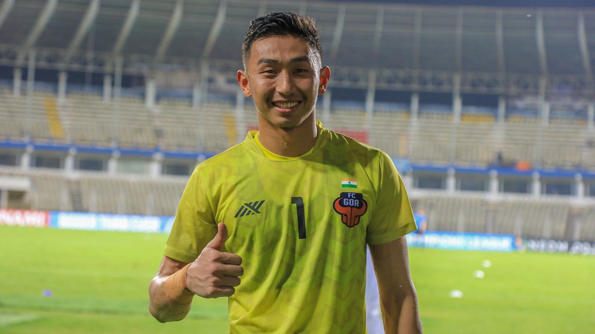 Dheeraj Singh made 26 saves, the most by any goalkeeper in the 2021 AFC Champions League. (Image - AIFF)