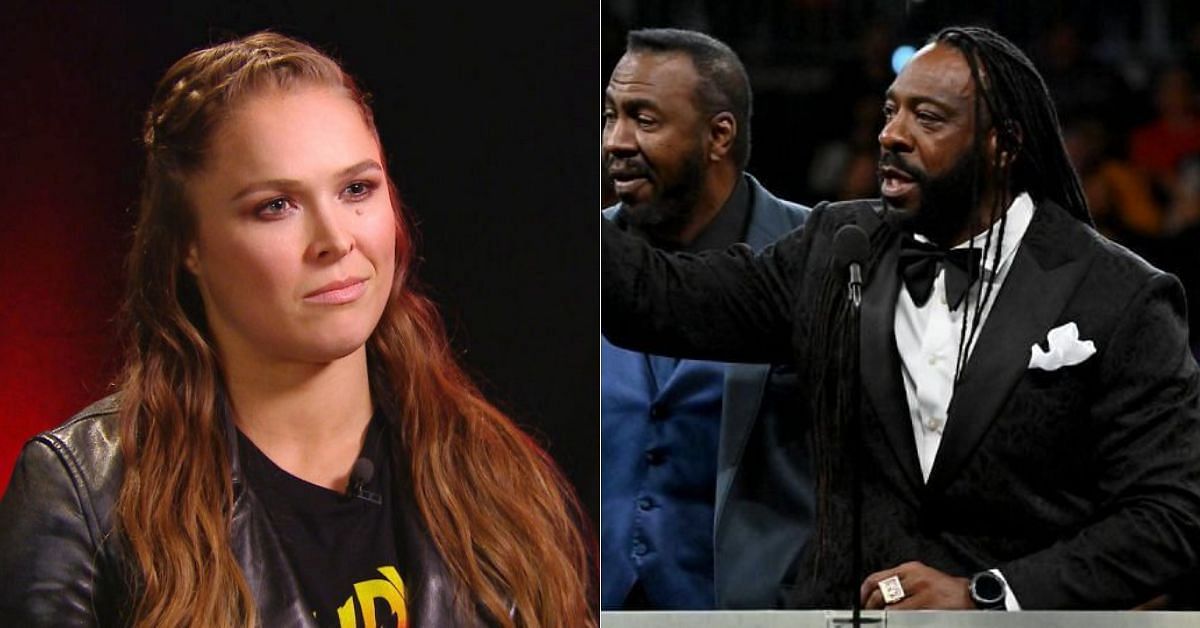 Ronda Rousey&#039;s entourage got under the skin of Booker T