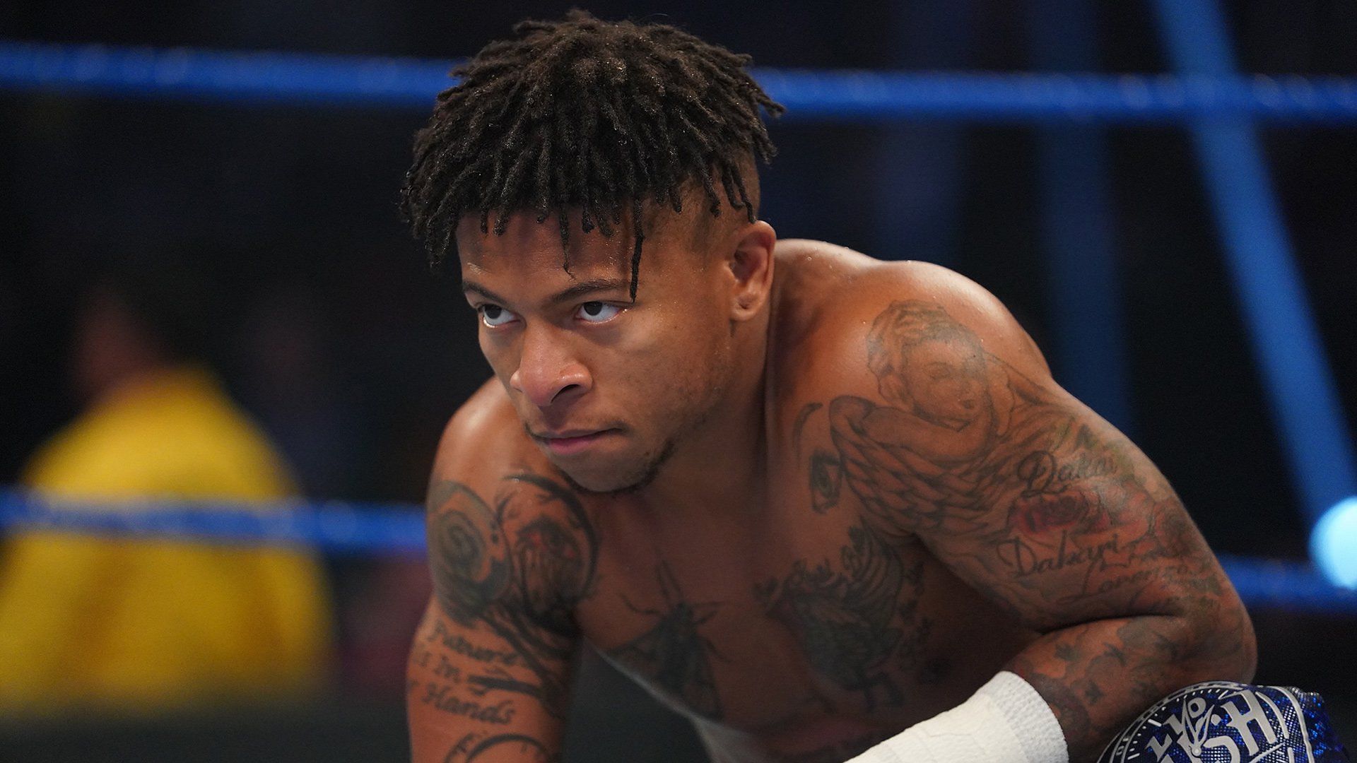 Lio Rush expresses disappointment about Dante Martin choosing Team Taz
