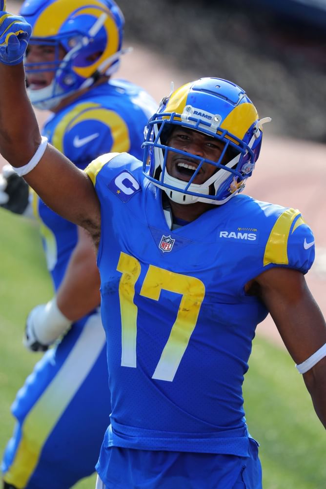 How did Robert Woods tear his ACL?