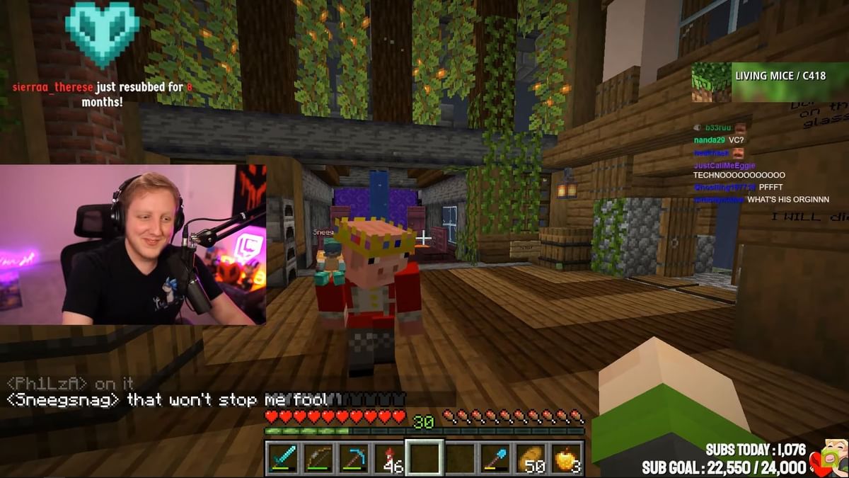 Minecraft streamer Technoblade joins Origin SMP Season 2